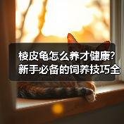 棱皮龟怎么养才健康?新手必备的饲养技巧全在这了!(图4) 棱皮龟怎么养才健康?新手必备的饲养技巧全在这了!(图4)