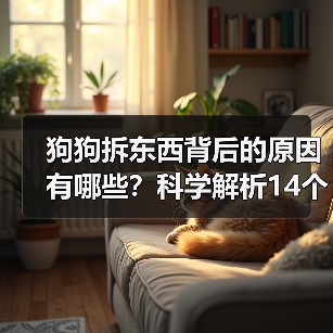 狗狗拆东西背后的原因有哪些?科学解析14个因素(图2) 狗狗拆东西背后的原因有哪些?科学解析14个因素(图2)