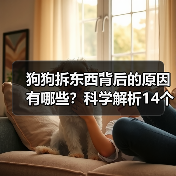 狗狗拆东西背后的原因有哪些?科学解析14个因素(图3) 狗狗拆东西背后的原因有哪些?科学解析14个因素(图3)