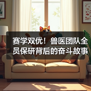赛学双优!兽医团队全员保研背后的奋斗故事(图3) 赛学双优!兽医团队全员保研背后的奋斗故事(图3)
