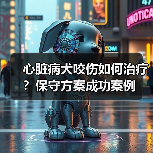 心脏病犬咬伤如何治疗?保守方案成功案例(图4) 心脏病犬咬伤如何治疗?保守方案成功案例(图4)