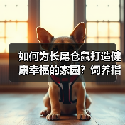 如何为长尾仓鼠打造健康幸福的家园?饲养指南全解析(图2) 如何为长尾仓鼠打造健康幸福的家园?饲养指南全解析(图2)