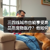 三四线城市也能享受高品质宠物医疗？他如何打破行业壁垒？