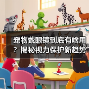 宠物戴眼镜到底有啥用？揭秘视力保护新趋势