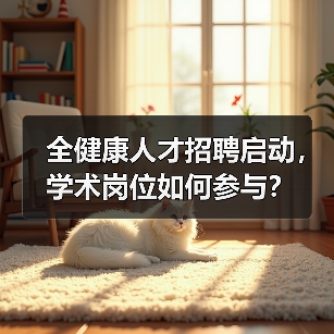 全健康人才招聘启动,学术岗位如何参与?(图3) 全健康人才招聘启动,学术岗位如何参与?(图3)