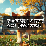 泰迪银狐混血犬名字怎么取？揭秘命名艺术(图2)