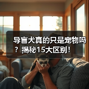 导盲犬真的只是宠物吗?揭秘15大区别!(图4) 导盲犬真的只是宠物吗?揭秘15大区别!(图4)