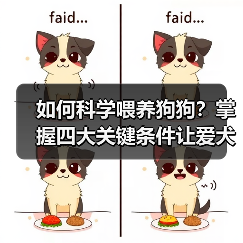 如何科学喂养狗狗？掌握四大关键条件让爱犬健康成长(图1)