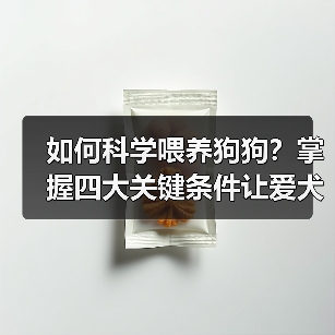 如何科学喂养狗狗？掌握四大关键条件让爱犬健康成长(图2)