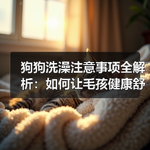 狗狗洗澡注意事项全解析:如何让毛孩健康舒适洗澡(图2) 狗狗洗澡注意事项全解析:如何让毛孩健康舒适洗澡(图2)