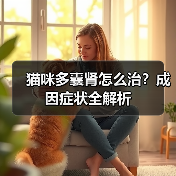 猫咪多囊肾怎么治?成因症状全解析(图4) 猫咪多囊肾怎么治?成因症状全解析(图4)