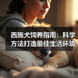 西施犬饲养指南:科学方法打造最佳生活环境(图4) 西施犬饲养指南:科学方法打造最佳生活环境(图4)