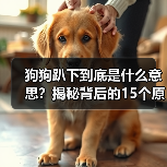 狗狗趴下到底是什么意思？揭秘背后的15个原因与心理