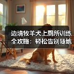 边境牧羊犬上厕所训练全攻略:轻松告别随地大小便(图4) 边境牧羊犬上厕所训练全攻略:轻松告别随地大小便(图4)