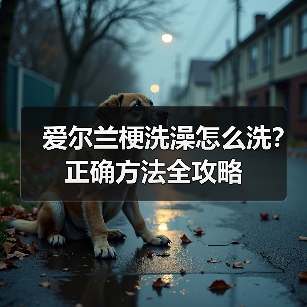 爱尔兰梗洗澡怎么洗?正确方法全攻略(图4) 爱尔兰梗洗澡怎么洗?正确方法全攻略(图4)