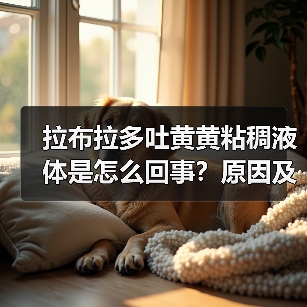 拉布拉多吐黄黄粘稠液体是怎么回事?原因及处理方法(图4) 拉布拉多吐黄黄粘稠液体是怎么回事?原因及处理方法(图4)