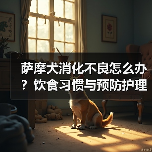 萨摩犬消化不良怎么办？饮食习惯与预防护理全解析(图3)