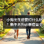 小狗出生后要打什么针?新手养狗必看疫苗全攻略(图2) 小狗出生后要打什么针?新手养狗必看疫苗全攻略(图2)