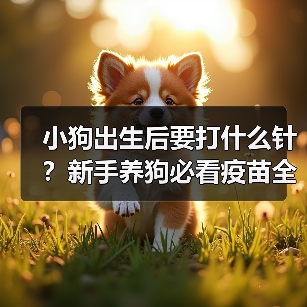 小狗出生后要打什么针?新手养狗必看疫苗全攻略(图1) 小狗出生后要打什么针?新手养狗必看疫苗全攻略(图1)