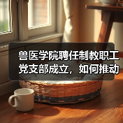 兽医学院聘任制教职工党支部成立,如何推动党建引领高效治理?(图4) 兽医学院聘任制教职工党支部成立,如何推动党建引领高效治理?(图4)