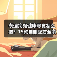 泰迪狗狗健康零食怎么选?15款自制配方全解析(图4) 泰迪狗狗健康零食怎么选?15款自制配方全解析(图4)