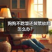狗狗不吃饭还频繁放屁怎么办？(图4)