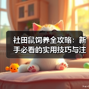 社田鼠饲养全攻略：新手必看的实用技巧与注意事项
