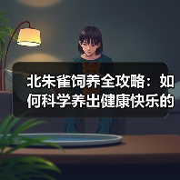 北朱雀饲养全攻略:如何科学养出健康快乐的它们?(图4) 北朱雀饲养全攻略:如何科学养出健康快乐的它们?(图4)