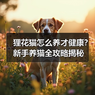 狸花猫怎么养才健康？新手养猫全攻略揭秘