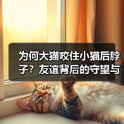 为何大猫咬住小猫后脖子?友谊背后的守望与信任(图4) 为何大猫咬住小猫后脖子?友谊背后的守望与信任(图4)