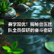 赛学双优!揭秘兽医团队全员保研的奋斗密码(图4) 赛学双优!揭秘兽医团队全员保研的奋斗密码(图4)