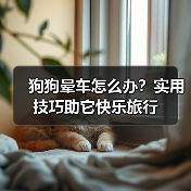 狗狗晕车怎么办?实用技巧助它快乐旅行(图4) 狗狗晕车怎么办?实用技巧助它快乐旅行(图4)