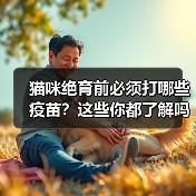 猫咪绝育前必须打哪些疫苗?这些你都了解吗?(图3) 猫咪绝育前必须打哪些疫苗?这些你都了解吗?(图3)