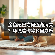 金鱼尾巴为何逐渐消失？环境遗传等多因素影响