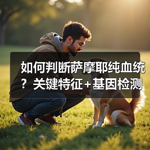 如何判断萨摩耶纯血统？关键特征+基因检测全解析(图3)