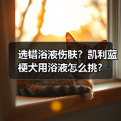 选错浴液伤肤?凯利蓝梗犬用浴液怎么挑?(图3) 选错浴液伤肤?凯利蓝梗犬用浴液怎么挑?(图3)