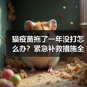 猫疫苗拖了一年没打怎么办？紧急补救措施全解析(图2)