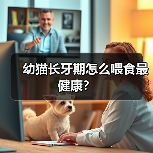 幼猫长牙期怎么喂食最健康?(图4) 幼猫长牙期怎么喂食最健康?(图4)
