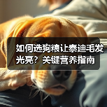 如何选狗粮让泰迪毛发光亮?关键营养指南(图4) 如何选狗粮让泰迪毛发光亮?关键营养指南(图4)