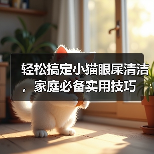 轻松搞定小猫眼屎清洁，家庭必备实用技巧(图4)