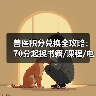 兽医积分兑换全攻略:70分起换书籍/课程/电子产品(图4) 兽医积分兑换全攻略:70分起换书籍/课程/电子产品(图4)