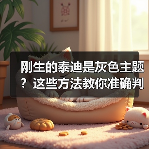 刚生的泰迪是灰色主题？这些方法教你准确判断