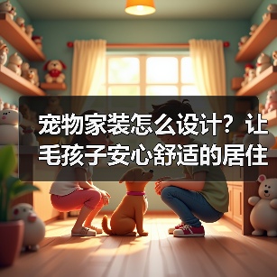 宠物家装怎么设计?让毛孩子安心舒适的居住指南(图2) 宠物家装怎么设计?让毛孩子安心舒适的居住指南(图2)