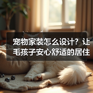 宠物家装怎么设计?让毛孩子安心舒适的居住指南(图4) 宠物家装怎么设计?让毛孩子安心舒适的居住指南(图4)