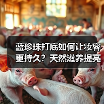 蓝珍珠打底如何让妆容更持久？天然滋养提亮肤色秘诀
