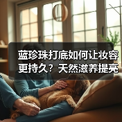 蓝珍珠打底如何让妆容更持久？天然滋养提亮肤色秘诀(图3)