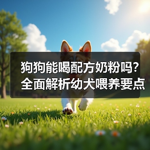 狗狗能喝配方奶粉吗?全面解析幼犬喂养要点(图4) 狗狗能喝配方奶粉吗?全面解析幼犬喂养要点(图4)