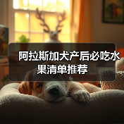 阿拉斯加犬产后必吃水果清单推荐(图2) 阿拉斯加犬产后必吃水果清单推荐(图2)
