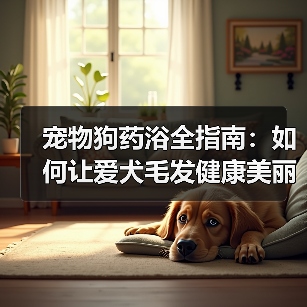 宠物狗药浴全指南：如何让爱犬毛发健康美丽？