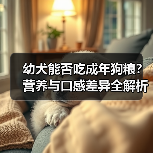 幼犬能否吃成年狗粮？营养与口感差异全解析